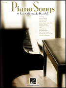 Piano Songs piano sheet music cover